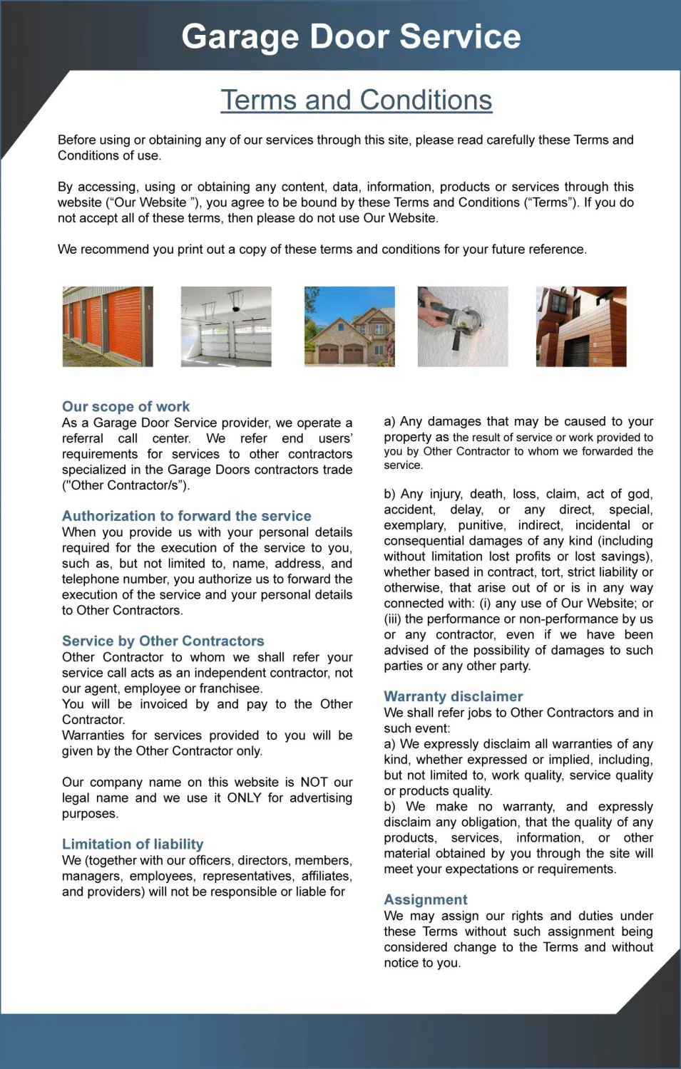 Golden Garage Door Service Los Angeles, CA 323-800-2317